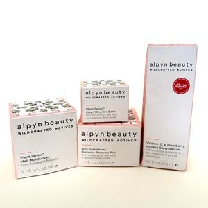 ✨ ALPYN BEAUTY Wildcrafted Actives Skincare Set | 4-Piece Glow Ritual ✨BNIB